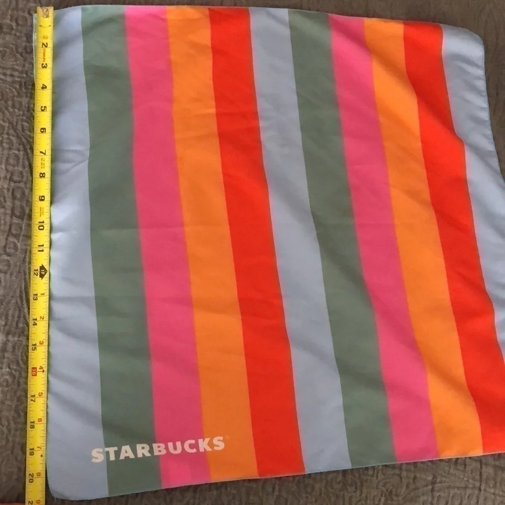 ✨RARE✨2019 STARBUCKS PRIDE 🌈 FLAG/ SCARF